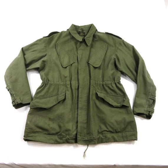 Dutch Belgian Military Jacket 1976 KL Seyntex Maat Manlengte tot 180 Sz L?