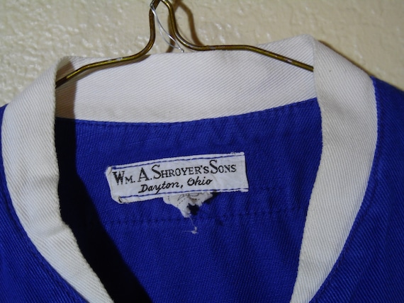 VTG Gabardine Nationals Baseball Jersey 40 - image 5