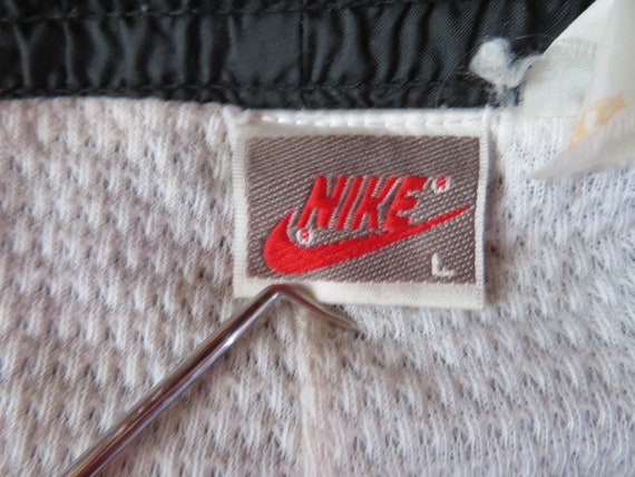 Vintage 1980s Nike Track Style Swishee Pants Ther… - image 6