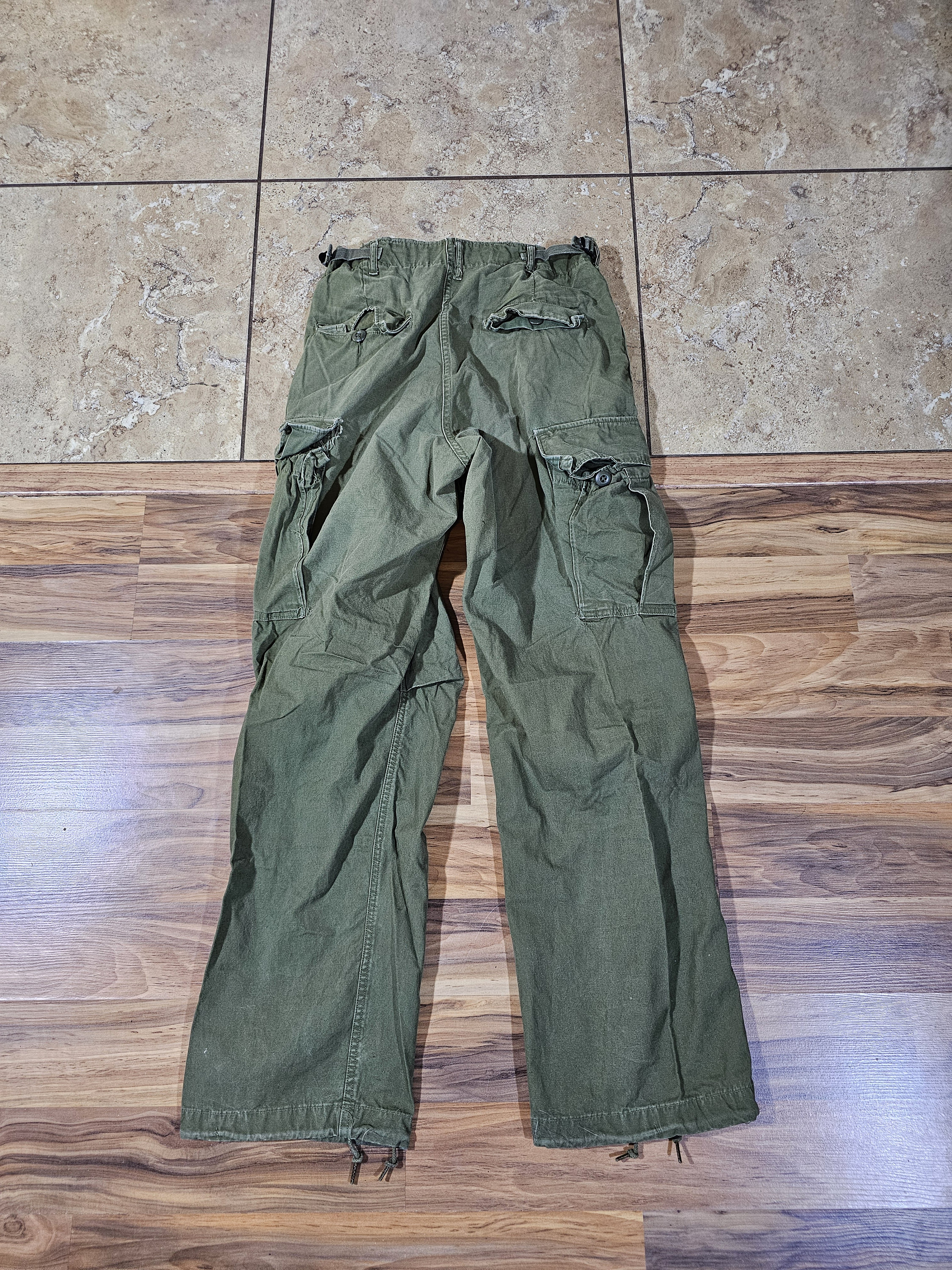 パンツ US ARMY JUNGLE FATIGUE Trousers 1969s RM Deadstock】1960's