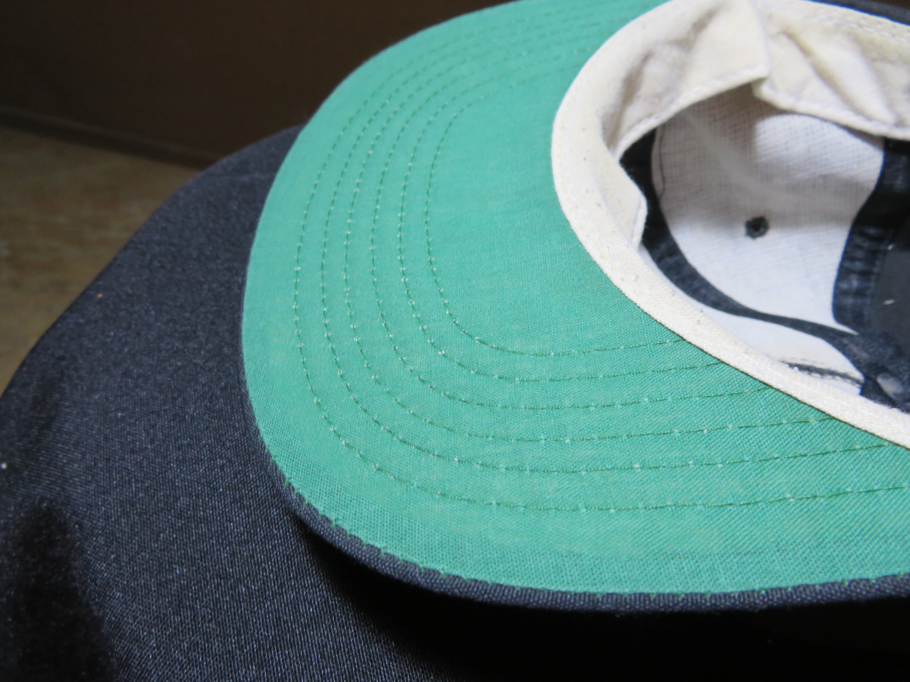 Casquette Texas cuir-Stetson - Pigskin- Vintage-Chapellerie Victor