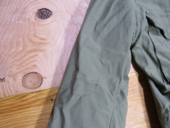 Vintage Military Cold Weather Field Coat Uniform … - image 7