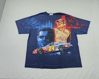 Vintage Jeff Gordon Nascar Graphic T-shirt, Chase Authentics (sz