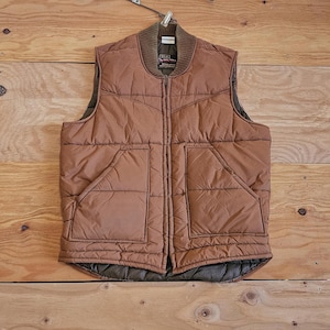 【80's Walls】\"Down Vest\" Vintage 80s Walls Blizzard-Pruf Down Puffer Vest Mens Medium