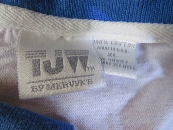 Vintage TJW by Mervyns Mens Golf Shirt Collared P… - image 4