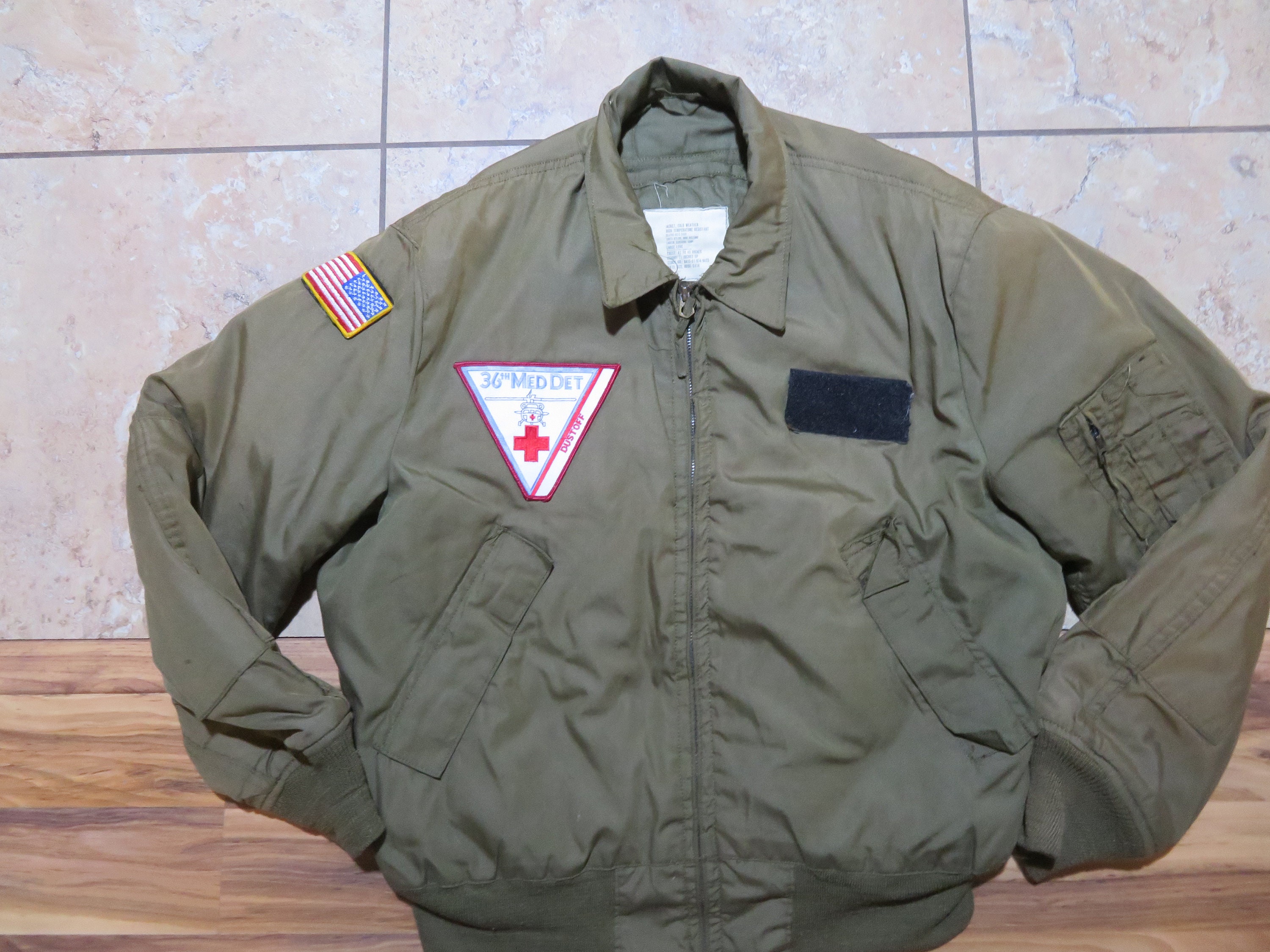 Vintage Military Cold Weather High Temperature Resistant Flight
