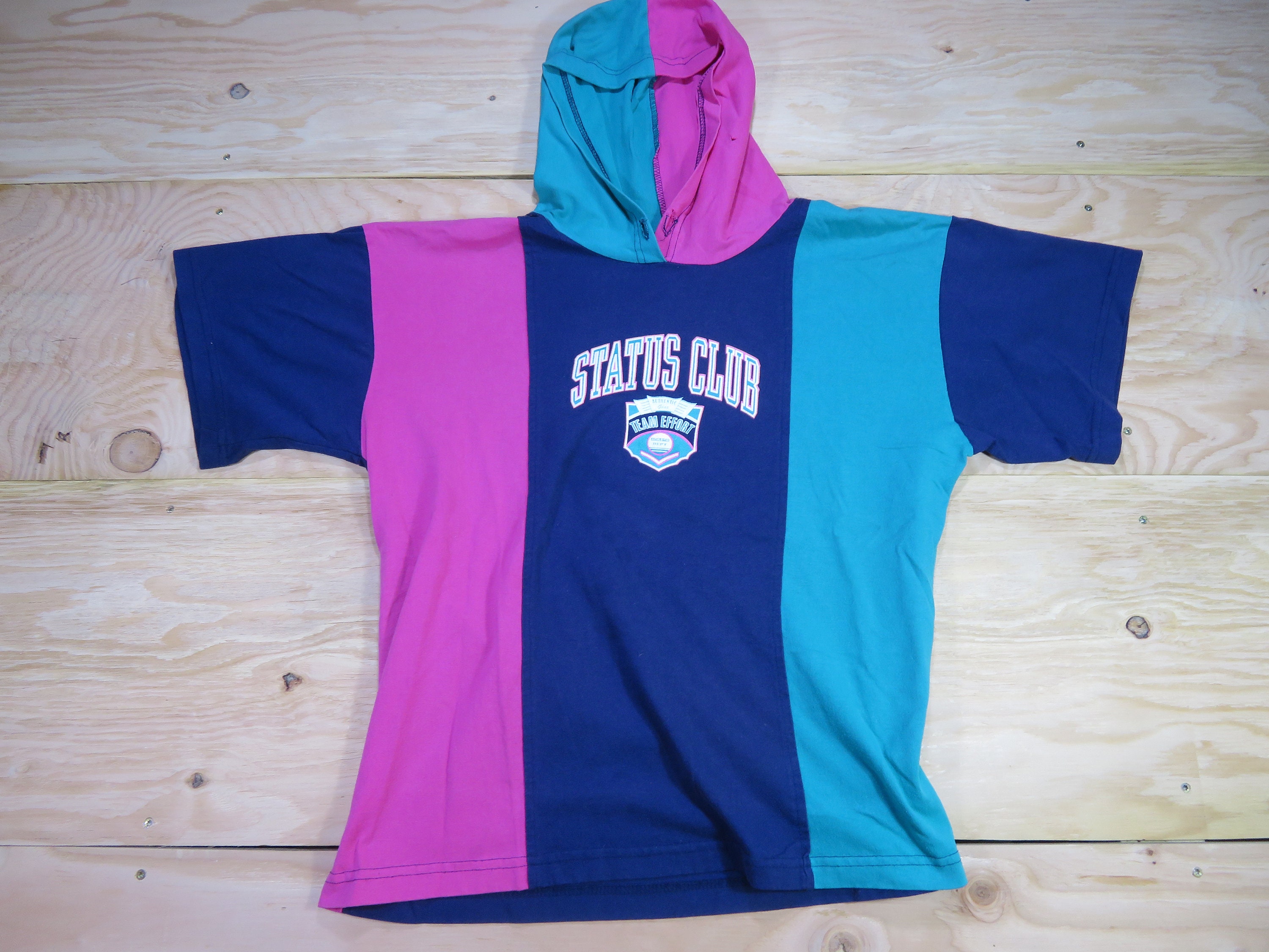 90s Hooded T Shirt - Etsy