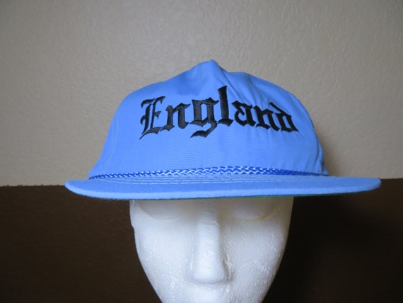 Vintage ENGLAND Rope Trim Cap Golf 