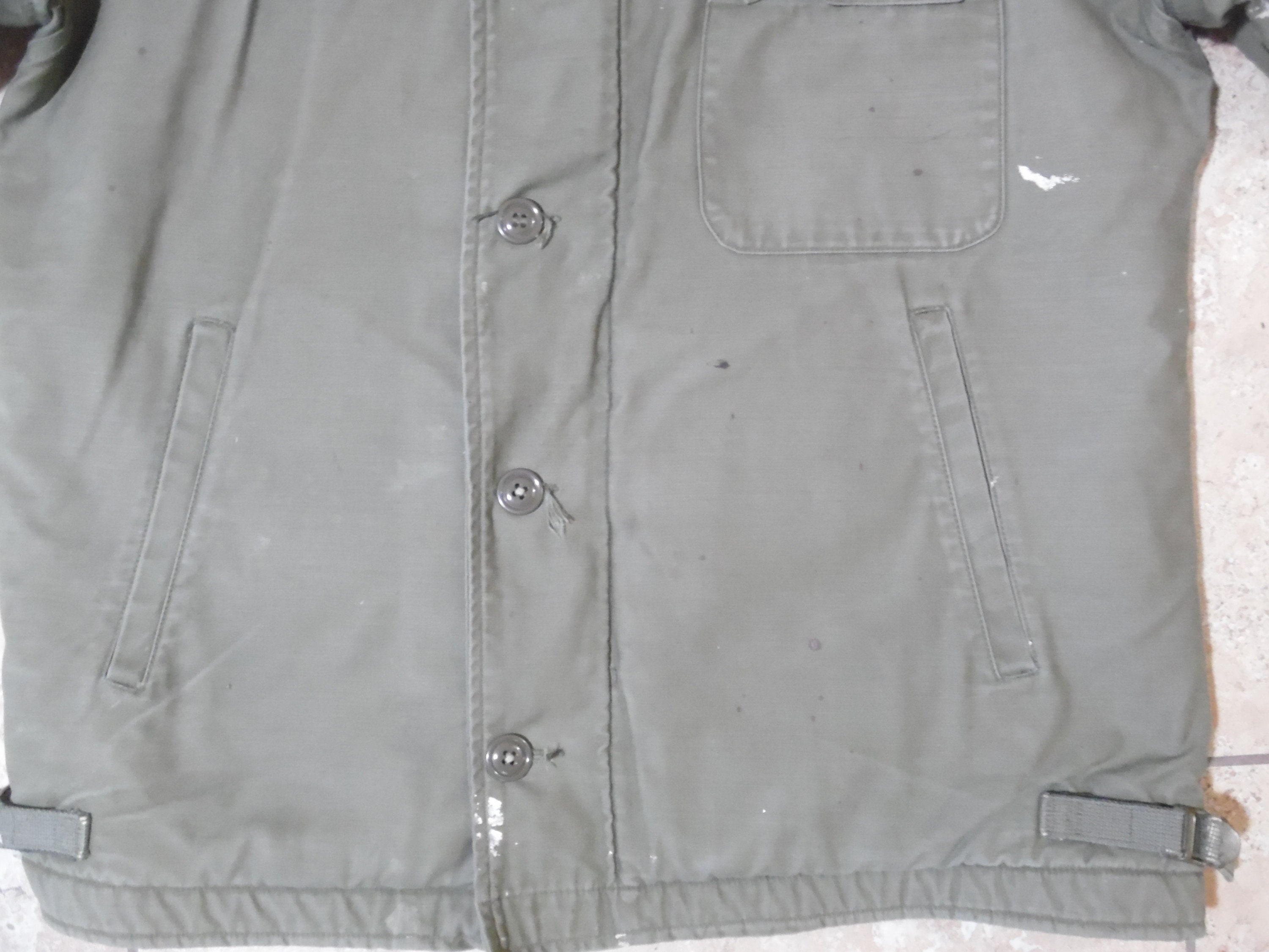 VTG A2 Deck Jacket US Navy USN Cold Weather Permeable Jacket Etsy