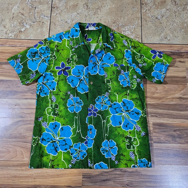 Royal and Green Shirt Etsy
