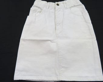 GUESS Denim Jeansrok Georges Marciano Zip Fly Womens Maat Maat 22 x 19 Jaren 1980