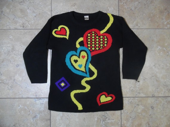 jeg fandt det strække gennembore VTG Acrylic Heart Made in England Sweater Michael Simon Style - Etsy jeg fandt det strække gennembore VTG Acrylic Heart Made in England Sweater Michael Simon Style - Etsy