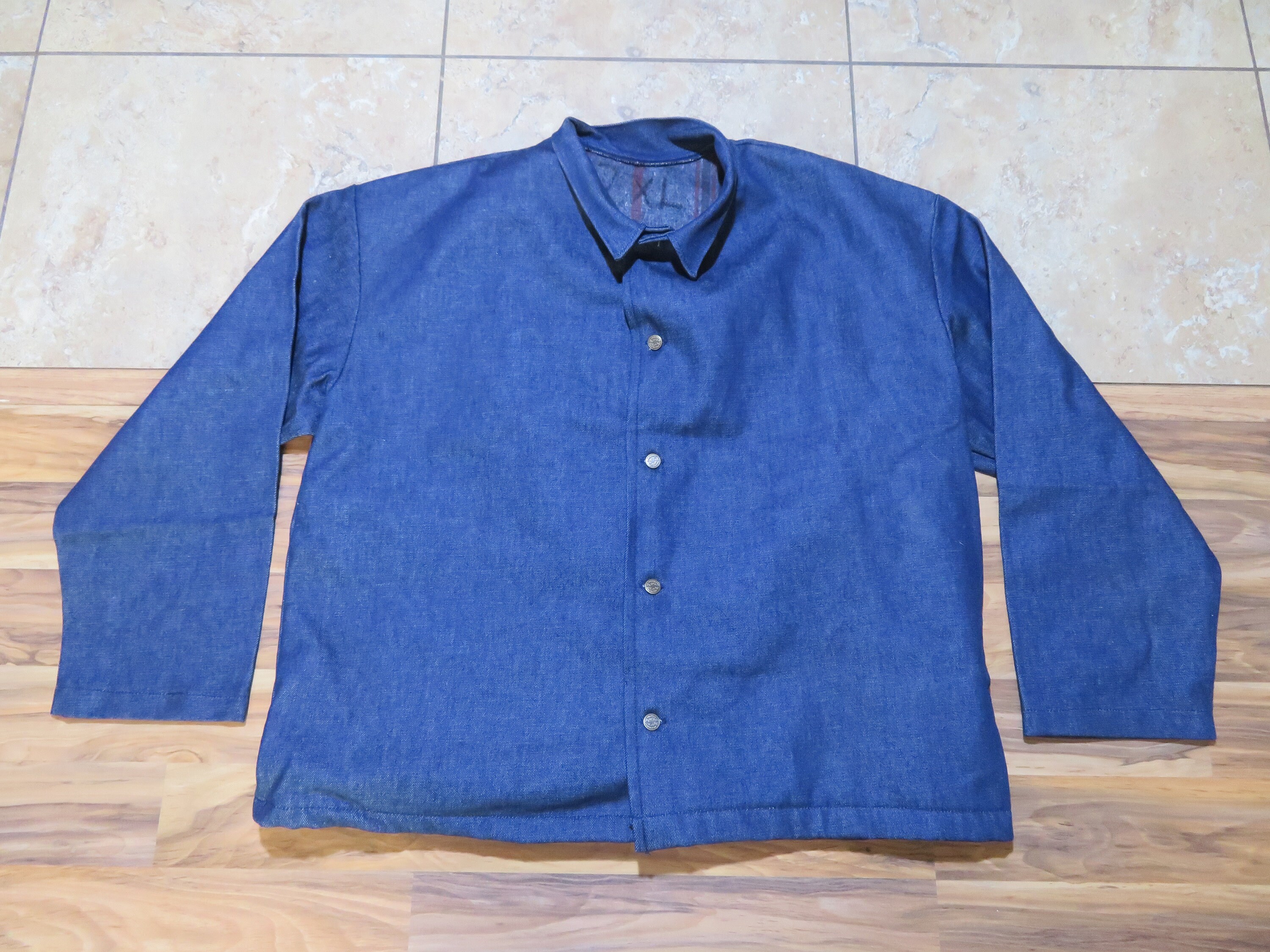 Denim Prison Jacket - Etsy Denim Prison Jacket - Etsy