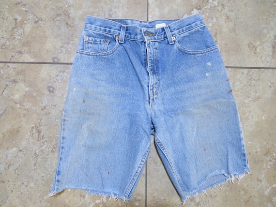 Vintage LEVIS 550 Cut-off Jean Shorts 