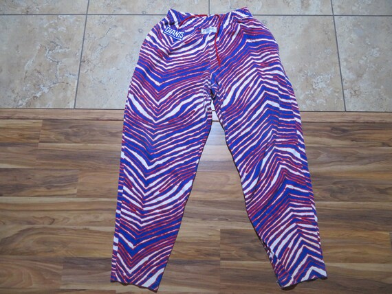 Vintage ZUBAZ NY Giants Pants 50/50 