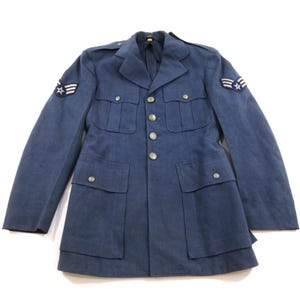 Air Force Blues Trench Coat Dress Blues Army Black All Weather Coat US Air Force Men's
