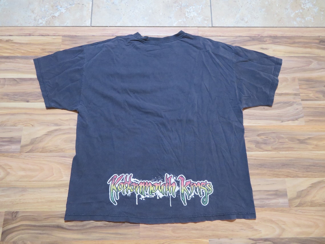 Kottonmouth Kings KMK Graphiti Style Black T-shirt Sz 2XL Rock | Etsy