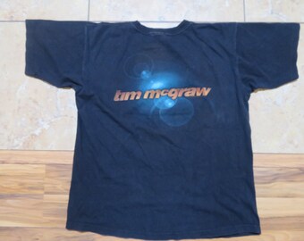 Vintage Tim Mcgraw T-shirt Country Music Double-sided