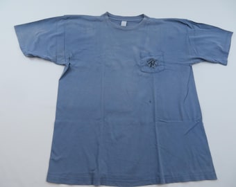 90s Marlboro Northern Arizona Railroad Pocket T-shirt White Sz XL