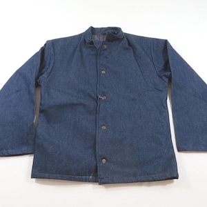 ジャケット・アウター 413 Vintage French Prison Jacket Blue 42 French Prison Jacket - Etsy