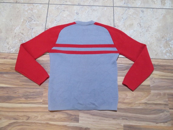 Vintage 1990s Beconta Knit Ski Style Wool Sweater… - image 2