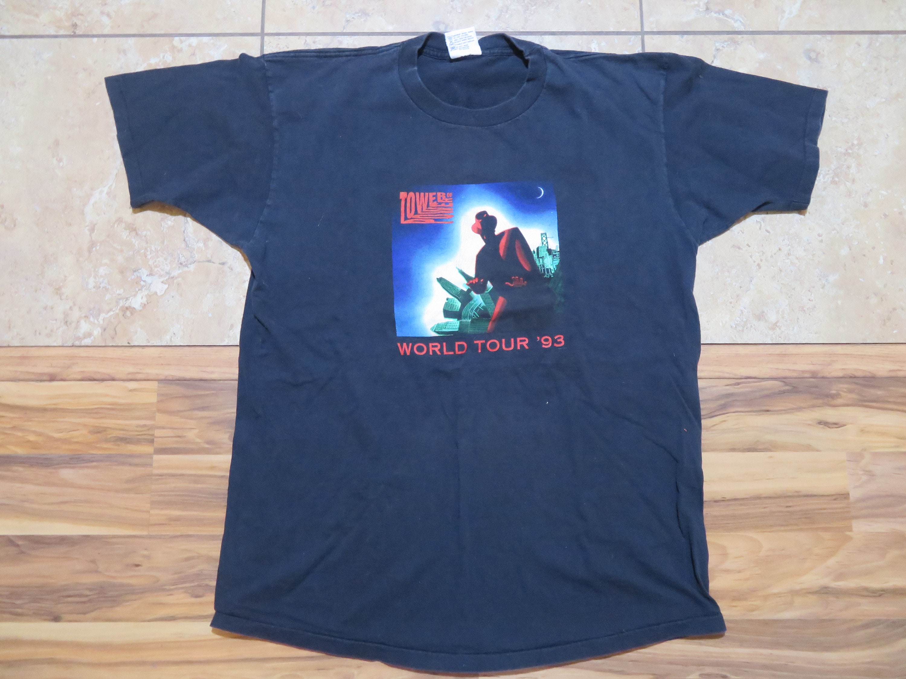 Rig mand Kano kedelig Vintage Tower of Power Rock T-shirt World Tour '93 - Etsy Israel