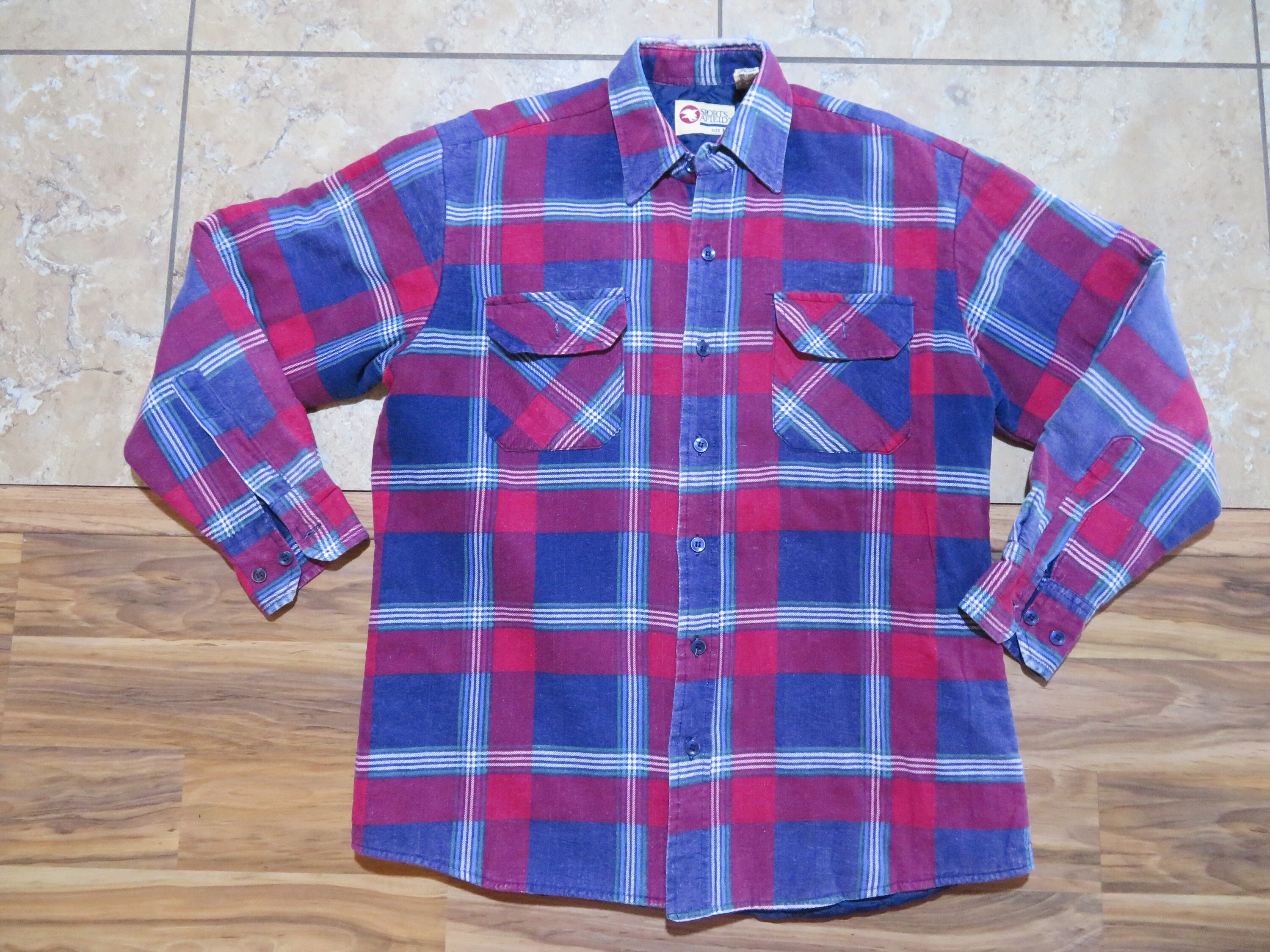 Vintage Sports Afield Insulated Flannel 