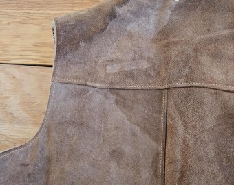 Vintage Schott Rancher Western Styling Suede Leather Outerwear