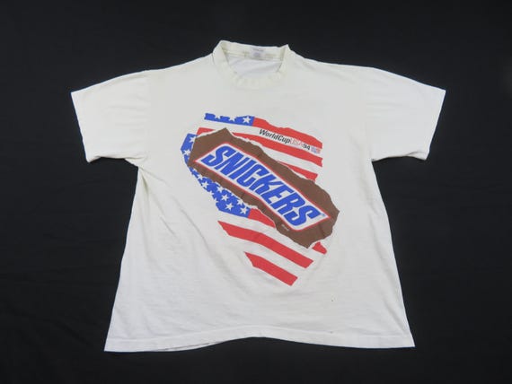 1994年サッカーワールドカップTシャツ スニッカーズキャンディバー