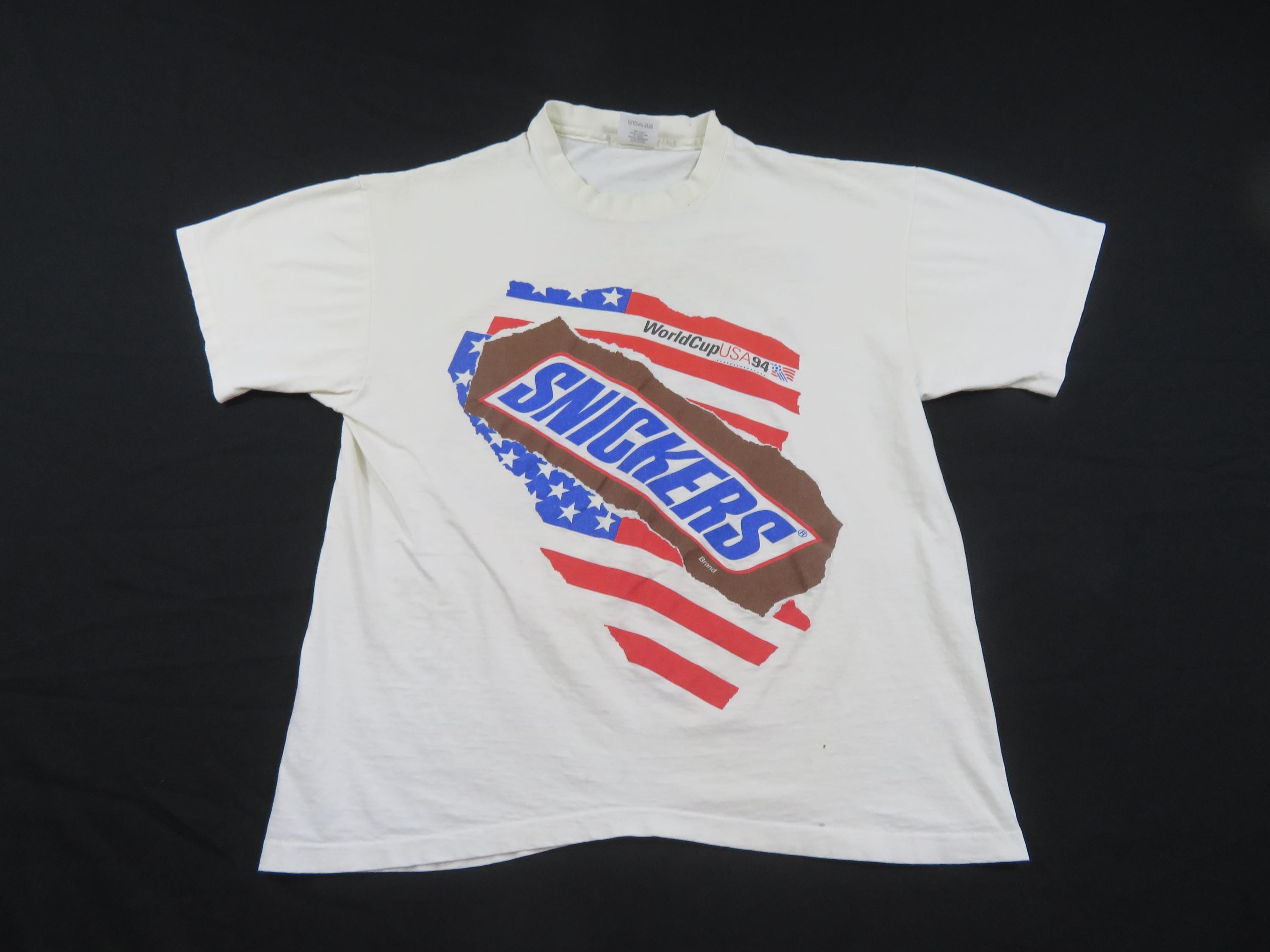 1994年サッカーワールドカップTシャツ スニッカーズキャンディバー