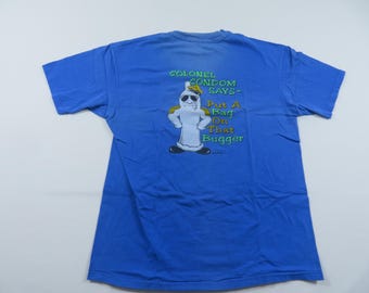 Vintage 1992 Captain Condom T-shirt Size XL - Etsy Denmark