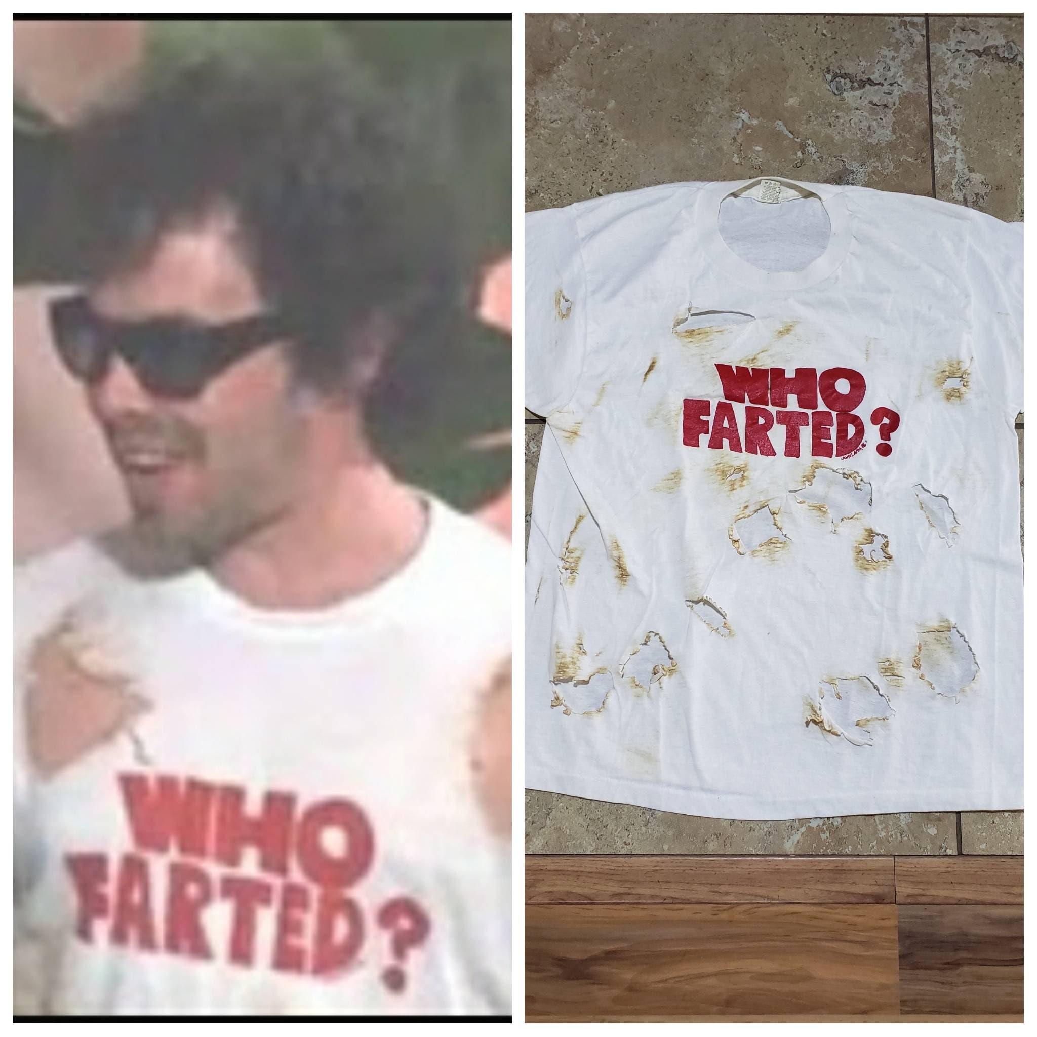 Who Farted T-Shirt Who Farted T-Shirt
