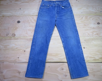 Vintage Levis 501 Jeans Distressed Denim Levis Men Ripped Jeans  