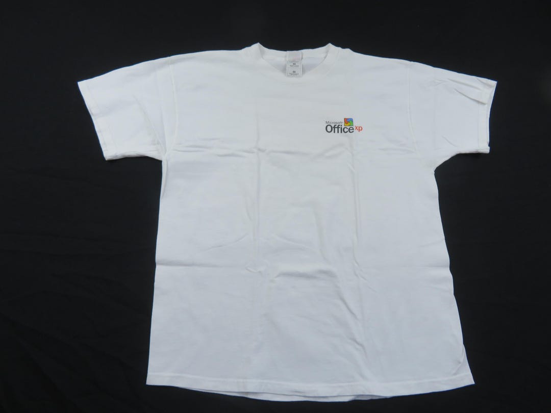 Microsoft Windows XP T-shirt, White Double Sided, Sz XL Y2K X10 - Etsy