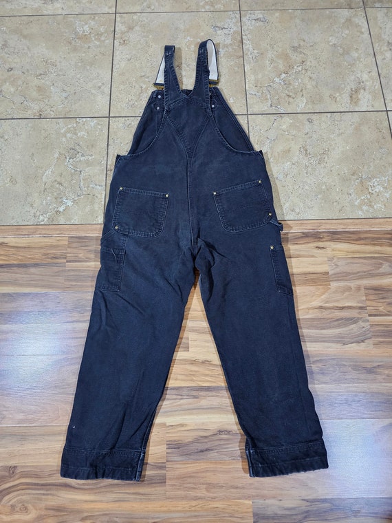 Vintage Carhartt Double-Knee Bib Overalls Carhart… - image 3