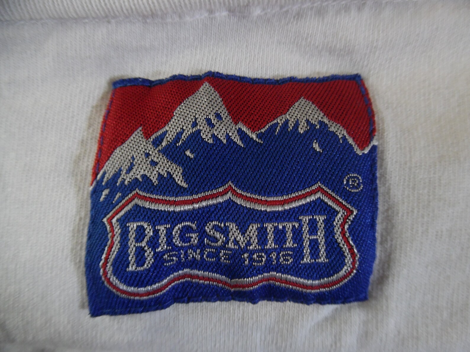 VTG Big Smith Traditional American White Tshirt Etsy