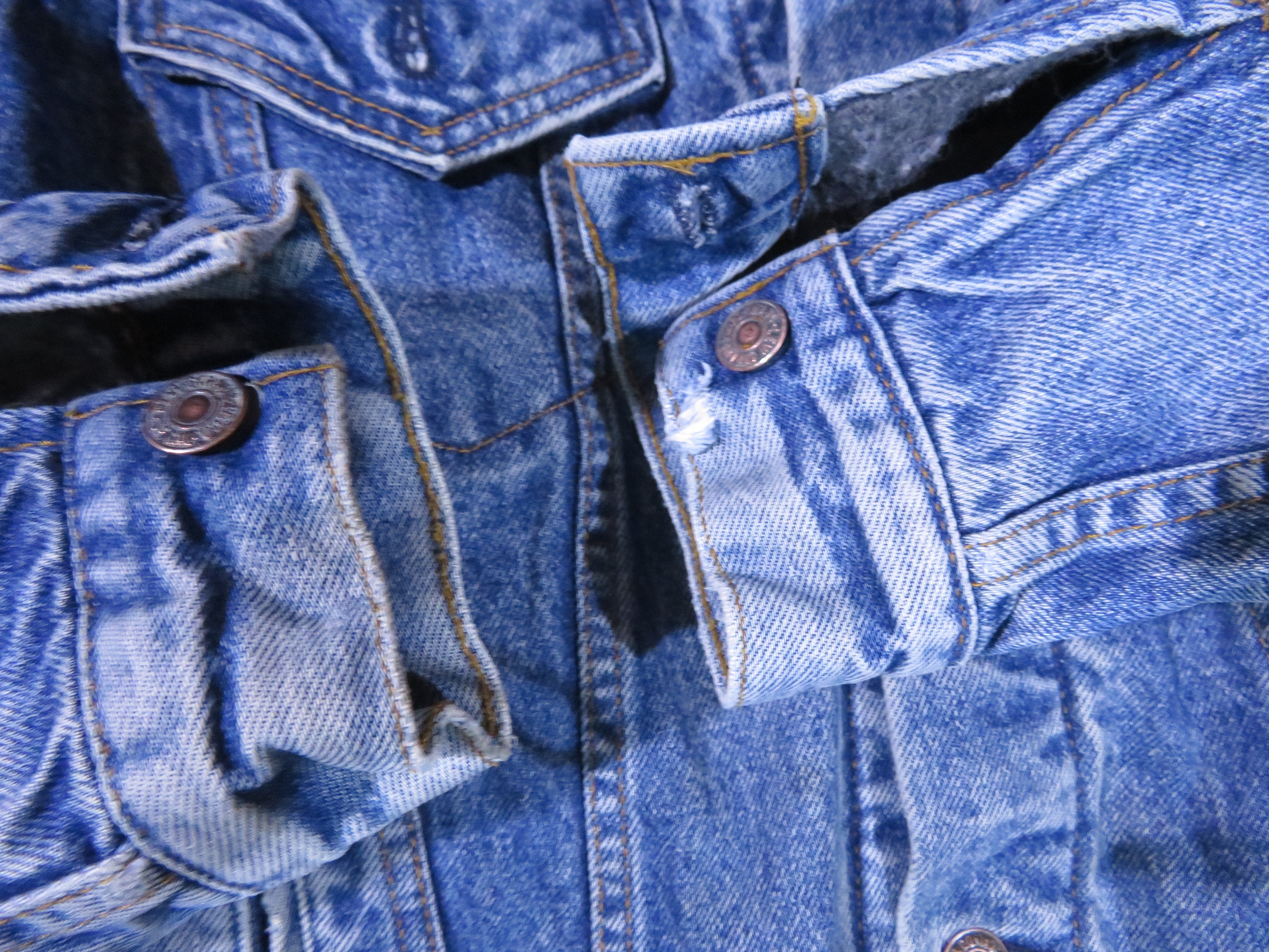 ヴィンテージ LEVIS ジーンズ ブランケット裏地 デニムジャケット 