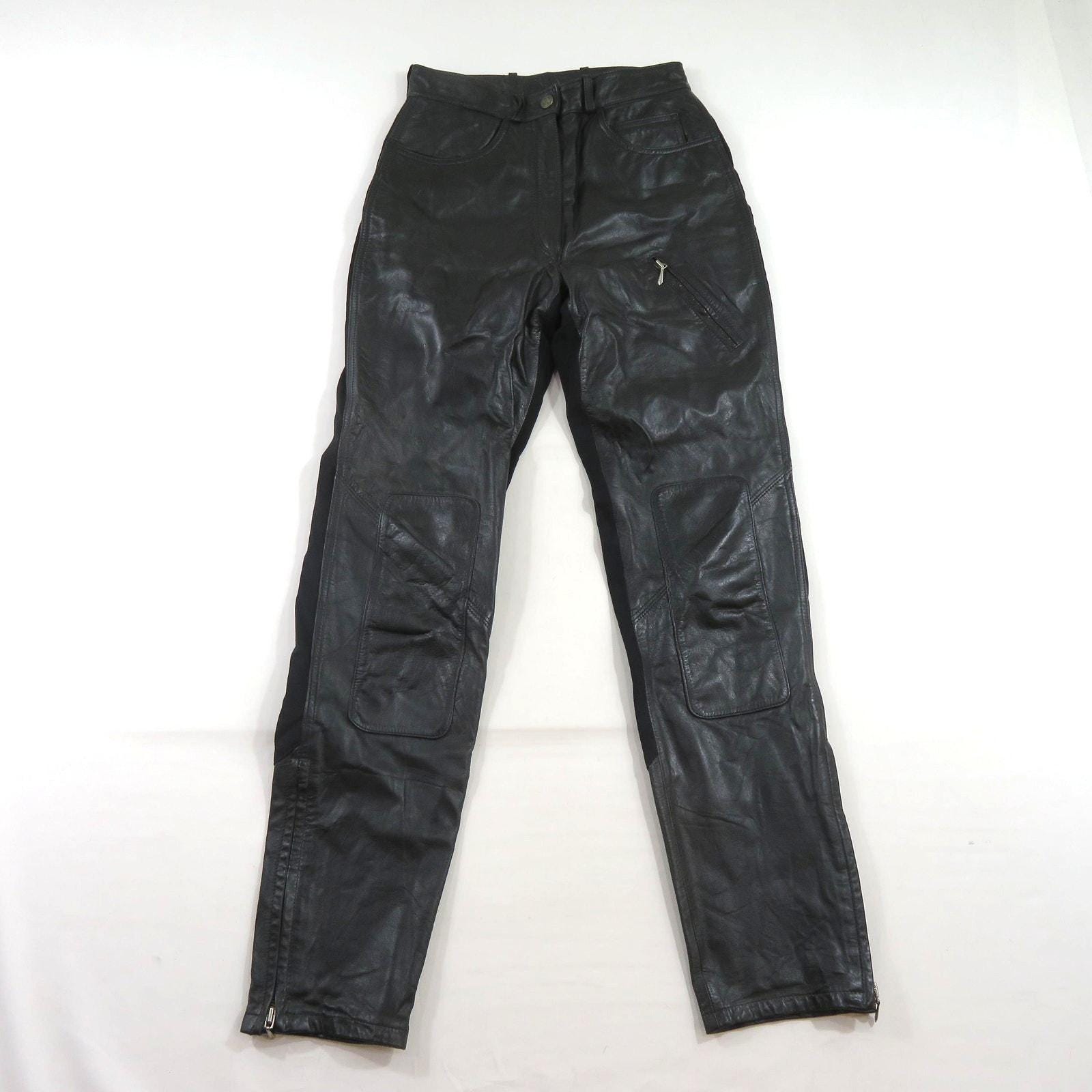 Vintage Harley Davidson Leather Pants - Etsy