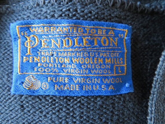 Vintage Pendleton Wool Sweater Vest  Front is sma… - image 3