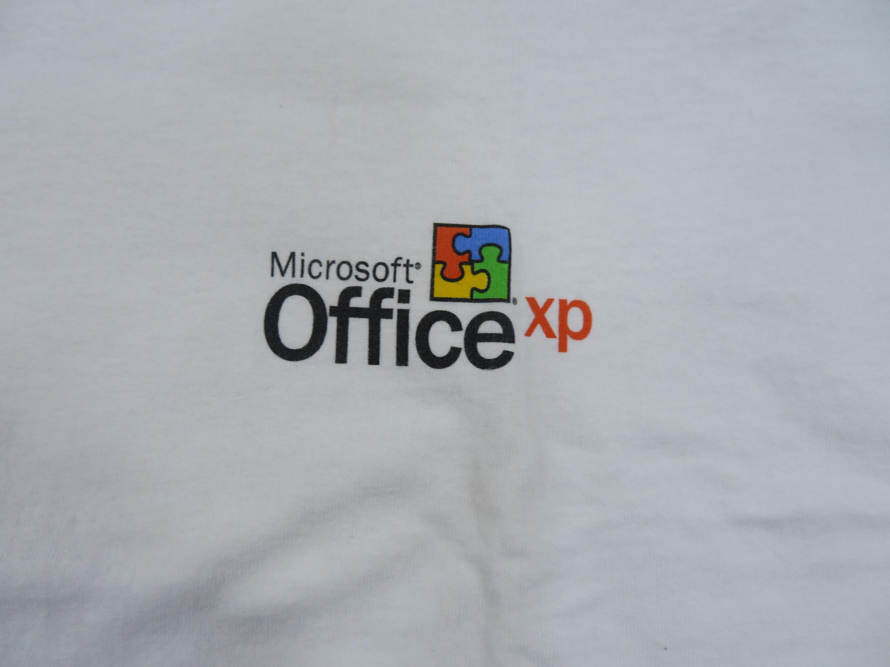 Microsoft Windows XP T-shirt, White Double Sided, Sz XL Y2K X10 - Etsy