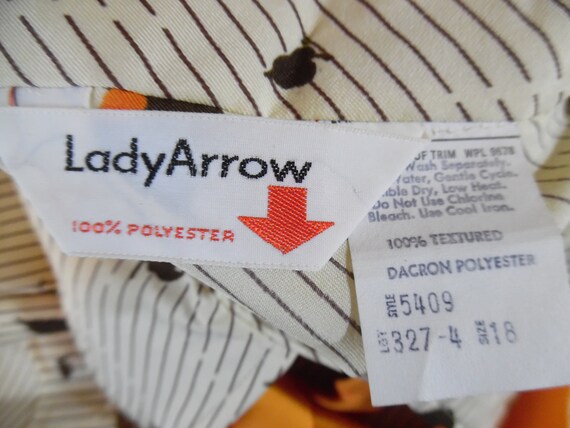 NWT VTG Lady Arrow Polyester Button Down Woman's … - image 3