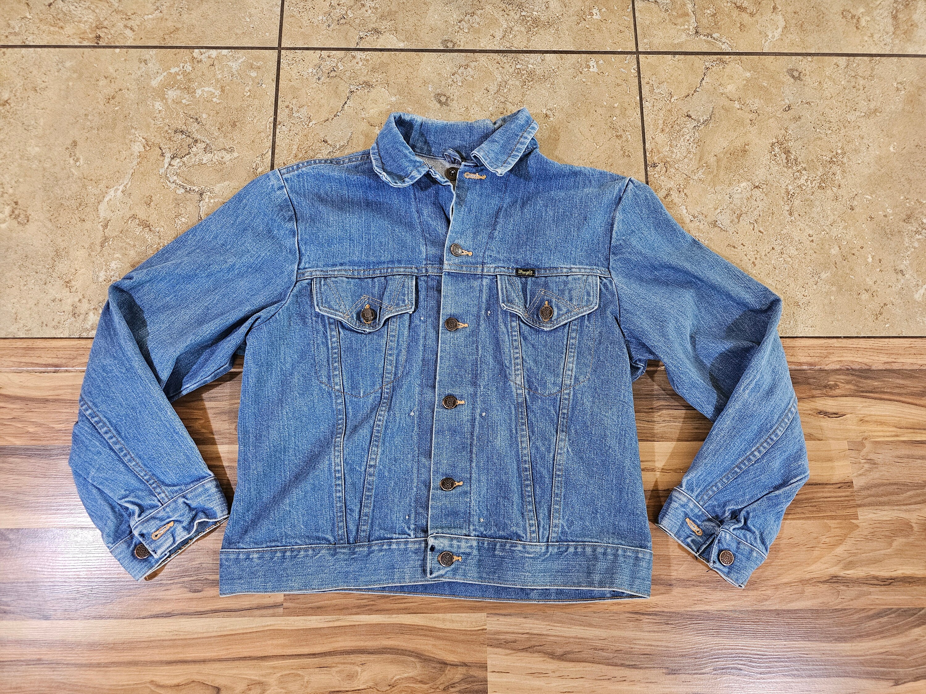 70s Wrangler Jacket - Etsy 70s Wrangler Jacket - Etsy