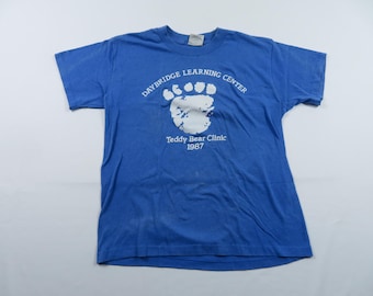 Vintage 90s T-shirt English TEDDY BEAR Company Bath Tee Small