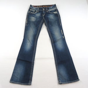 Rock Revival デニムパンツ　刺繍　y2k タガー　32サイズ Rock revival jeans - Etsy 日本
