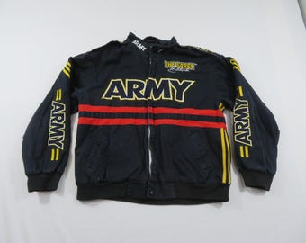 US Army Don Schumacher Signed Nascar Jacket - Etsy