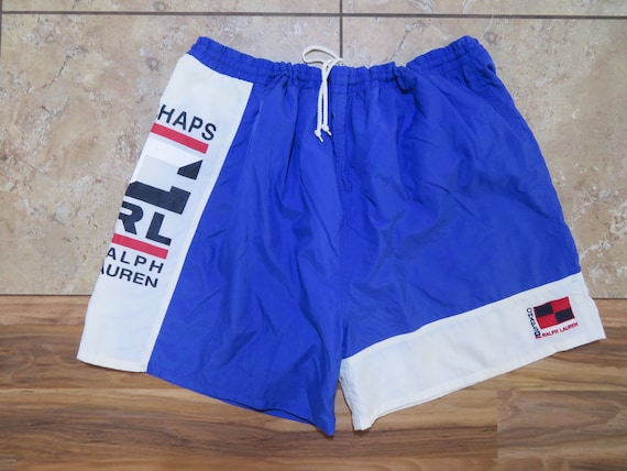 VTG Ralph Lauren RL Chaps Men's Swim Trunks Short… - image 1