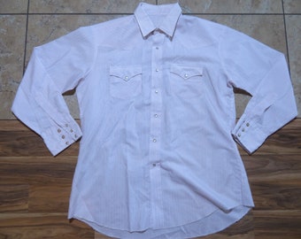 Chemise Western à Pression Canyon River Blues - Coupe Classique, Manches Courtes, Taille XL - Occasion Très Bon état