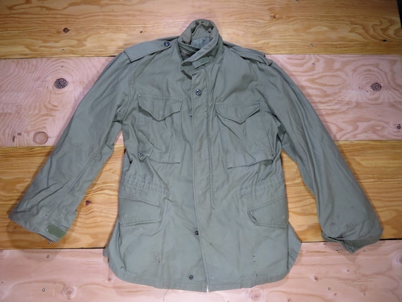 Vintage Military Cold Weather Field Coat Uniform … - image 1