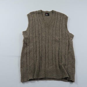 90s USA製ROBERT BRUCEウールニットベストSグレージュ ss88 90s USA製ROBERT BRUCEウールニットベストSグレージュ ss88の通販 by