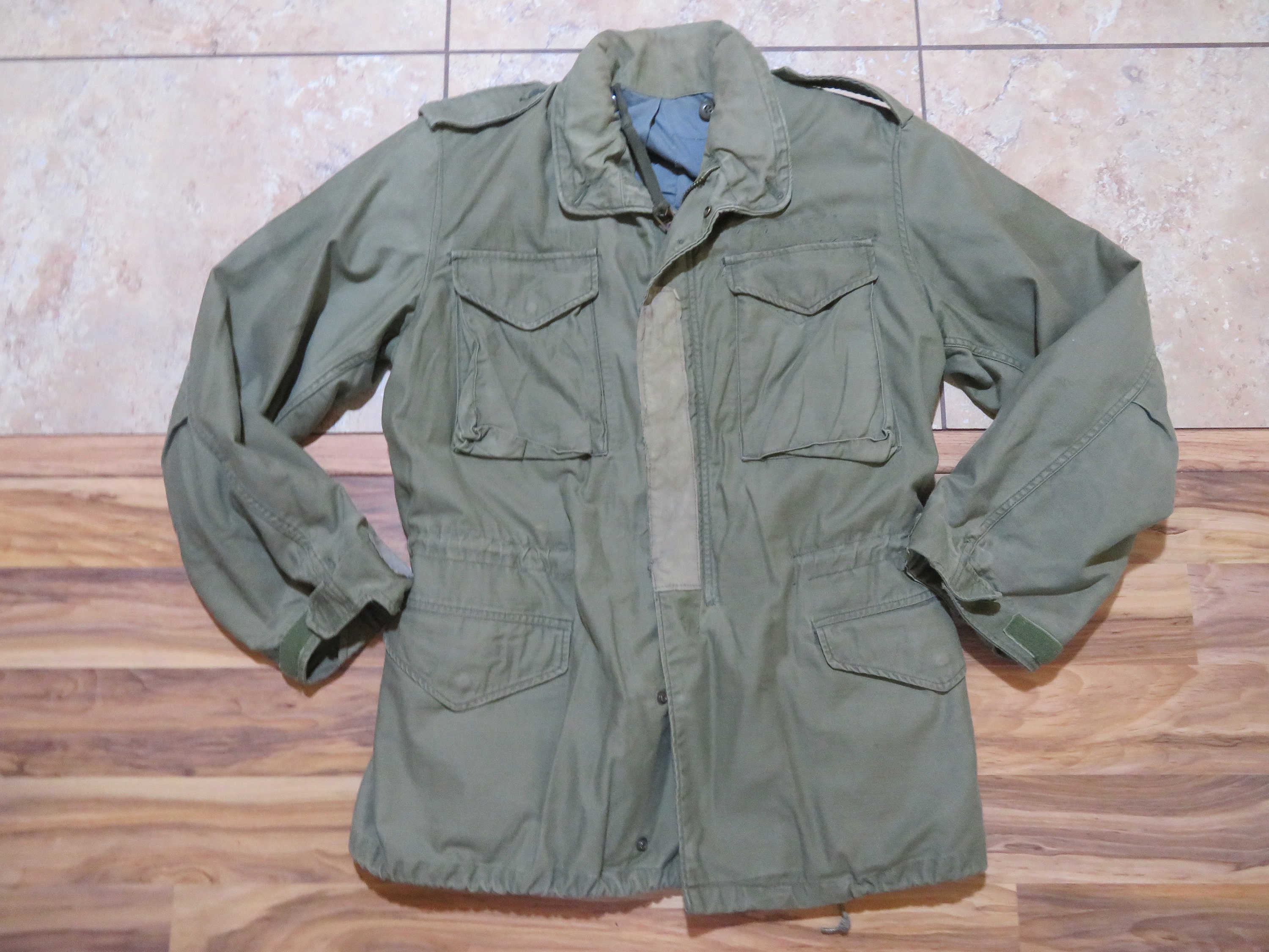 Coat cold weather man's field sale
